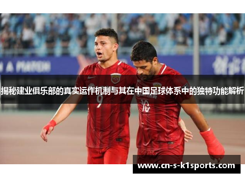 揭秘建业俱乐部的真实运作机制与其在中国足球体系中的独特功能解析